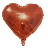 Globo corazon rojo 18''